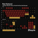 Red Samurai PBT Keycap Set