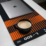 Media Playback Recording Retro Cassette Deskpad
