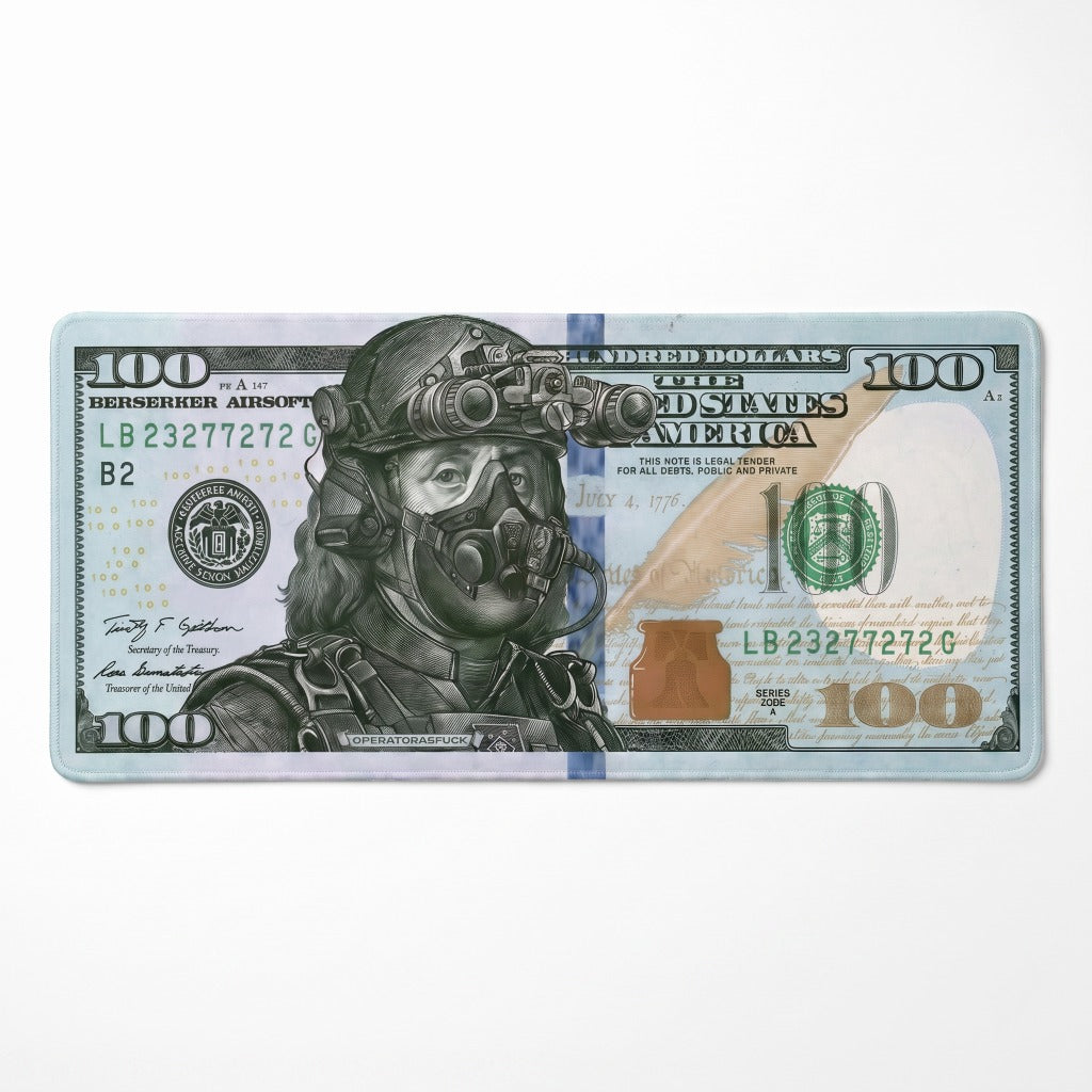 Benjamin Tactical NVG Gas-Mask Desk Pad