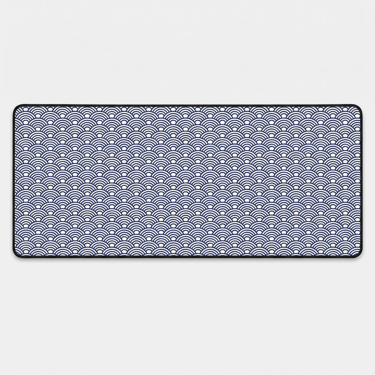 Japanese Seigaiha Wave Desk Pad