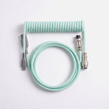 Macaron Coiled Aviator Keyboard Cable