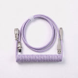 Macaron Coiled Aviator Keyboard Cable