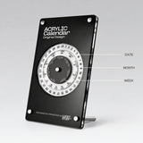Acrylic Perpetual Desk Calendar
