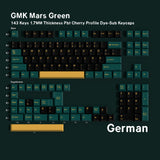Mars Green PBT Keycap Set