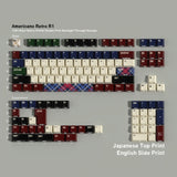 Americano Retro PBT Keycap Set