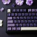 Carbon Purple PBT Keycap Set