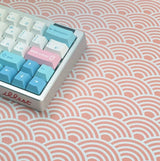 Japanese Seigaiha Wave Desk Pad
