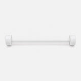 White ceramic-coated aluminum keyboard cable coil rod