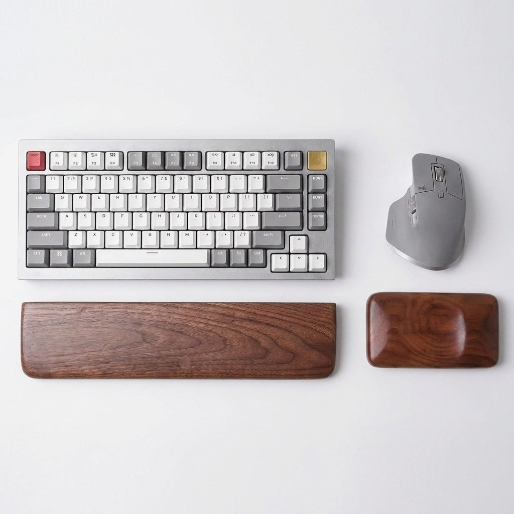 Black Walnut Keyboard Wrist Rest