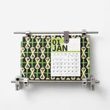 Bamboo Light and Shadow 2027 Desk Calendar