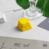 Swiss Cheese Resin Artisan Keycap