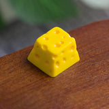 Swiss Cheese Resin Artisan Keycap